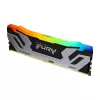 Kingston Technology FURY 48GB 8400MT/s DDR5 CL40 CUDIMM (2 rinkinys) Renegade RGB sidabrinis XMP