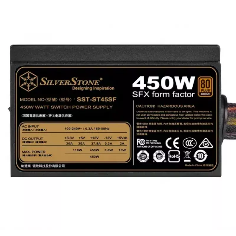 Maitinimo blokas Silverstone ST45SF 450 W