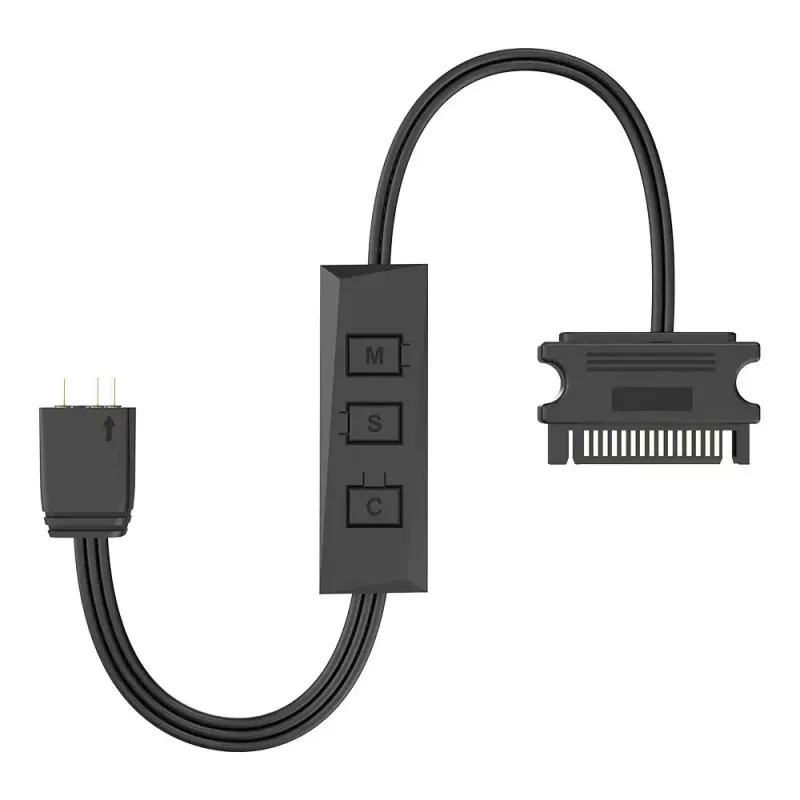 Akasa AK-RLC-01 3-Pin ARGB valdiklio kabelis