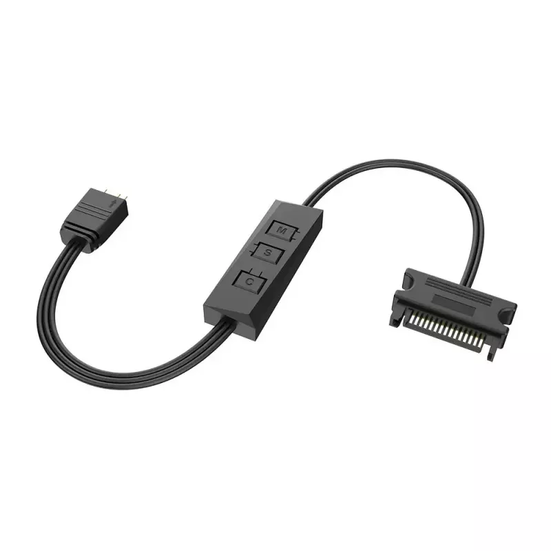 Akasa AK-RLC-01 3-Pin ARGB valdiklio kabelis
