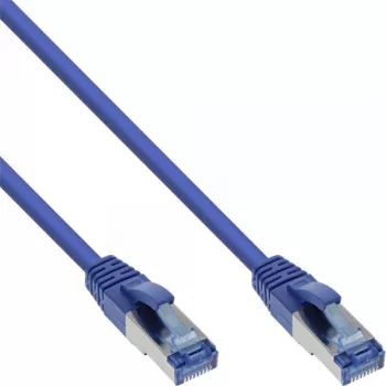 InLine Patch Laidas S/FTP PiMF Cat.6A halogen-free 500MHz mėlynas 2m