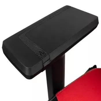 Apmušta kėdė Nitro Concepts X1000 juoda raudona aukštis 119-128.6 cm