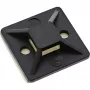 InLine kabelių raiščių tvirtinimo pagrindai lipnūs 20x20mm juodi 10 vnt.