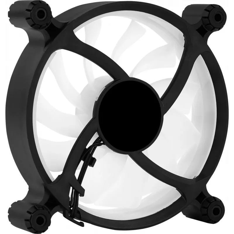 AEROCOOL SPECTRO12 120 mm korpuso ventiliatorius RGB, 12 V, 1000 RPM, 3,6 W, Molex