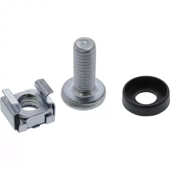 InLine Cage Nut rinkinys M6 20 veržlių + 20 poveržlių + 20 varžtų