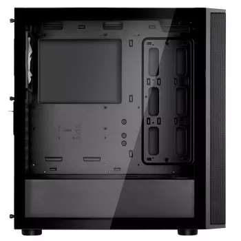 Korpusas SilverStone FARA R1 V2 Midi Tower Juodas