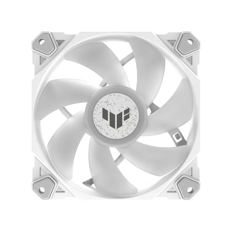 ASUS TUF GAMING TF120 ARGB WHITE EDITION korpuso ventiliatorius 12 cm