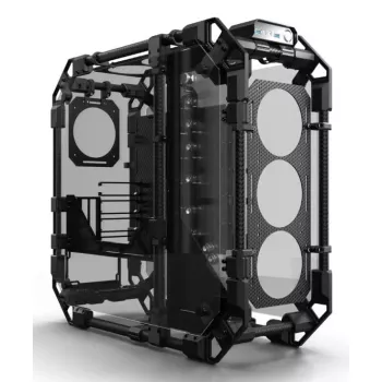 PC korpusas Alphacool Apex Pro Skeleton Full Tower juodas