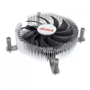 CPU aušintuvas Akasa Al LGA1700 plonam Mini-ITX — žemo profilio aliumininis radiatorių blokas