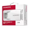 Sieninis įkroviklis Axagon ACU-QC19W 1x QC3.0/AFC/FCP/SMART 19W baltas
