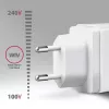 Sieninis įkroviklis Axagon ACU-QC19W 1x QC3.0/AFC/FCP/SMART 19W baltas