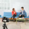 Nešiojamas kondensatorinis mikrofonas RØDE Interview Pro — omnidirekcinis, 48 kHz/32 bit, 32 GB, belaidis, iki 200 m, juodas