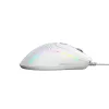 Glorious Gaming Model D 2 Wired - Matinė balta, Dešinei rankai, Optinis, USB Type-A, 26000 DPI, Baltas