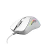 Glorious Gaming Model D 2 Wired - Matinė balta, Dešinei rankai, Optinis, USB Type-A, 26000 DPI, Baltas