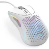 Glorious Gaming Model D 2 Wired - Matinė balta, Dešinei rankai, Optinis, USB Type-A, 26000 DPI, Baltas