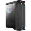 Aerocool GLADIATOR DUO ATX Gaming korpusas 3x ARGB 12cm ventiliatoriai, Midi bokštas, PC, juodas, ATX, micro ATX, Mini-ITX, ABS, SPCC, Gaming