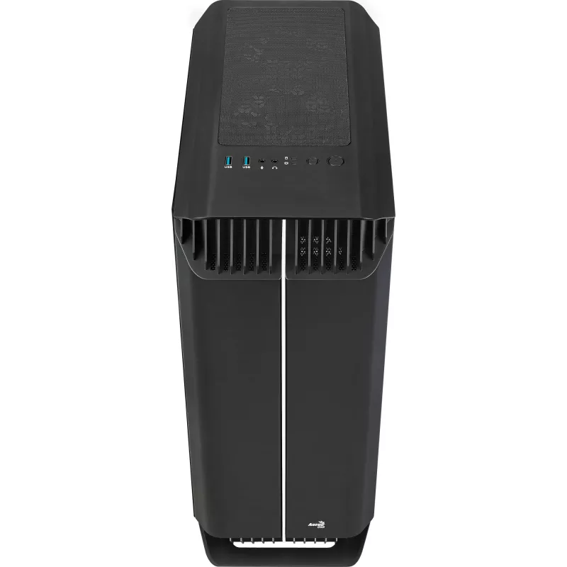 Aerocool GLADIATOR DUO ATX Gaming korpusas 3x ARGB 12cm ventiliatoriai, Midi bokštas, PC, juodas, ATX, micro ATX, Mini-ITX, ABS, SPCC, Gaming