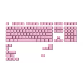 Glorious PC Gaming Race Doubleshot Keycaps V2 – rausvi klaviatūros dangteliai (ABS, dvigubo liejimo)