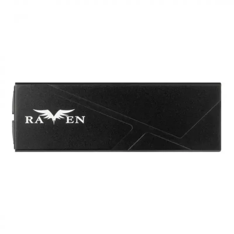 SSD korpusas Silverstone SST-RVS03 M.2 juodas USB Type-C 10 Gbit/s