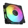 Ventiliatorių rinkinys ASUS TUF Gaming TR120 ARGB Reverse Triple Pack — 3×120 mm, 2200 RPM, PWM, 2.75 mmH2O, 16 LED, Juoda