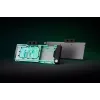 EK Water Blocks EK-Quantum Vector2 XC3 RTX 3080/90 Aliumininis Galinis Dangtis Sidabrinis