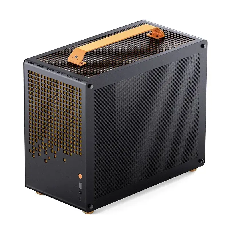 Korpusas JONSPLUS MATX Z20 su rankena - juodai oranžinis
