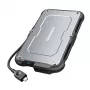 Išorinis HDD/SSD dėklas GRAUGEAR G-2502-C-10G 2.5 col. juodas plienas 6TB