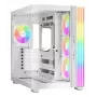Korpusas be quiet! LIGHT BASE 600 LX White Midi Tower — ATX, šoninis langas, ARGB priekis, USB-C, palaiko 360 mm radiatorių