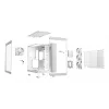 Korpusas be quiet! LIGHT BASE 600 LX White Midi Tower — ATX, šoninis langas, ARGB priekis, USB-C, palaiko 360 mm radiatorių