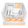Korpusas be quiet! LIGHT BASE 600 LX White Midi Tower — ATX, šoninis langas, ARGB priekis, USB-C, palaiko 360 mm radiatorių