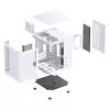 PC korpusas Jonsbo TK-1 2.0 Mini Tower Baltas