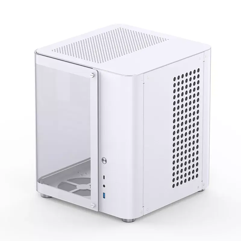 PC korpusas Jonsbo TK-1 2.0 Mini Tower Baltas