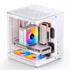 PC korpusas Jonsbo TK-1 2.0 Mini Tower Baltas