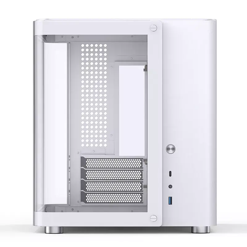 PC korpusas Jonsbo TK-1 2.0 Mini Tower Baltas