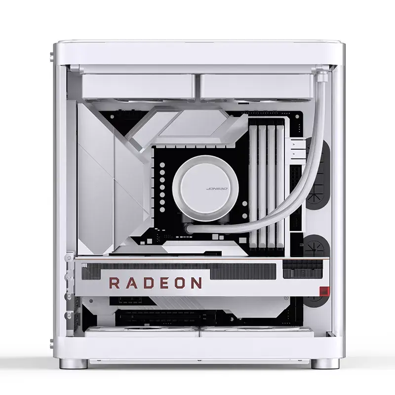PC korpusas Jonsbo TK-1 2.0 Mini Tower Baltas