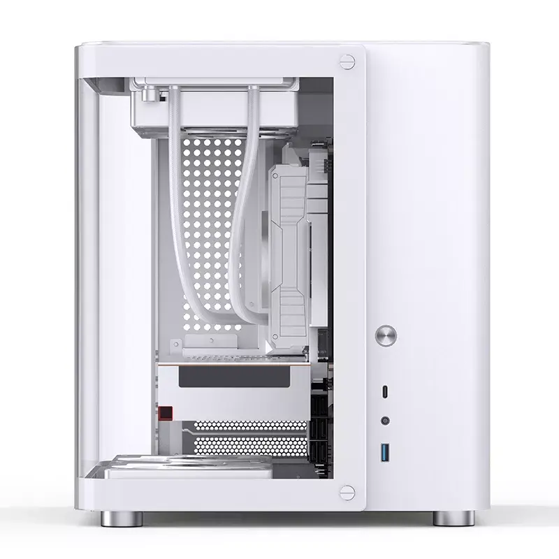 PC korpusas Jonsbo TK-1 2.0 Mini Tower Baltas