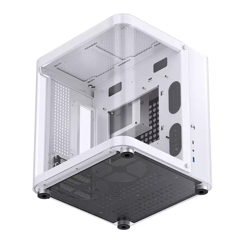 PC korpusas Jonsbo TK-1 2.0 Mini Tower Baltas
