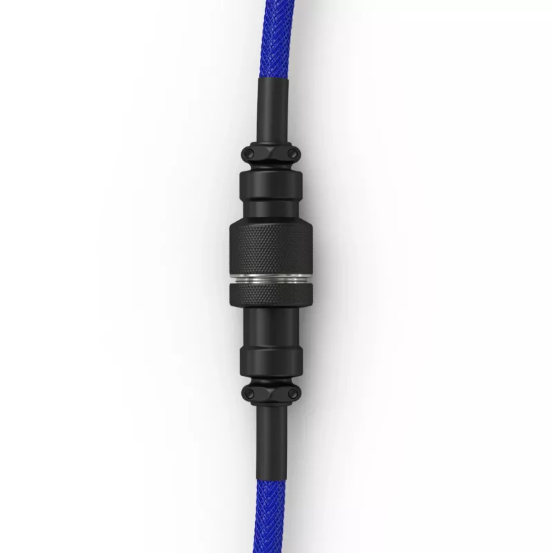 Ritėtas USB kabelis GLORIOUS mechaninėms klaviatūroms, GMMK Cobalt Blue GLO-KB-ACC-CBL-COIL-CBLU