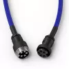 Ritėtas USB kabelis GLORIOUS mechaninėms klaviatūroms, GMMK Cobalt Blue GLO-KB-ACC-CBL-COIL-CBLU