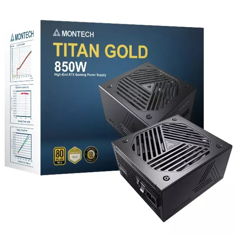 Maitinimo blokas Montech TITAN GOLD 850W