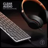 Axagon HMC-KB-US, USB 5Gbps šakotuvas su klaviatūra, HDMI 4K/60Hz, 3x USB-A, SD/mSD, garsas, PD 100, JAV išdėstymas