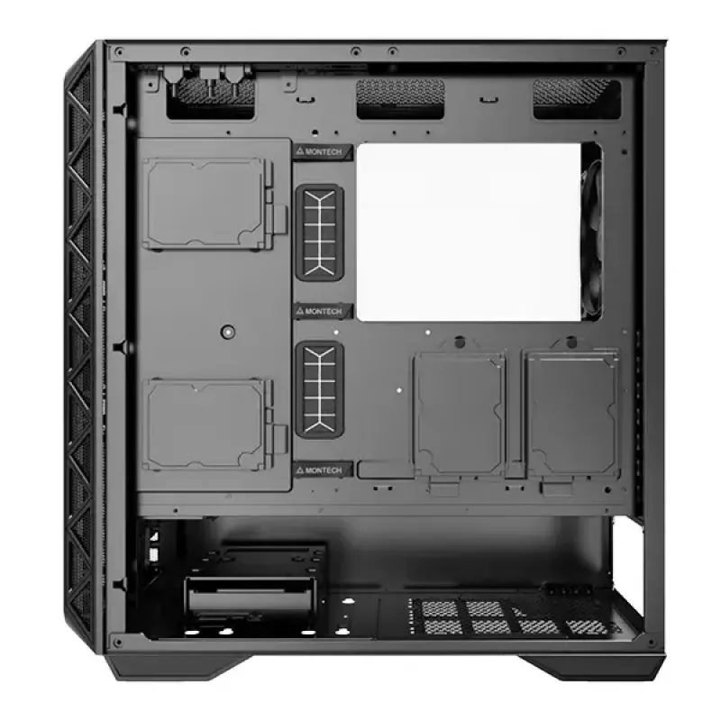 PC korpusas Montech AIR 903 BASE Midi Tower juodas