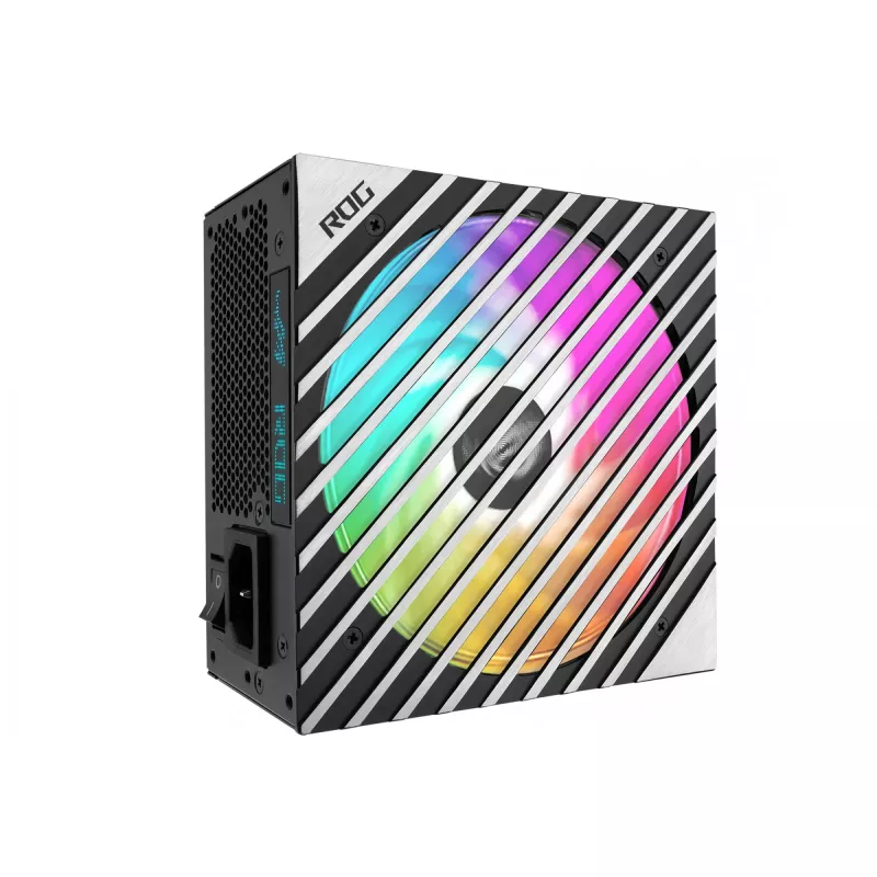 ASUS ROG LOKI-1200T-SFX-L-GAMING maitinimo blokas 1200 W 20+4 pin ATX juoda, sidabrinė