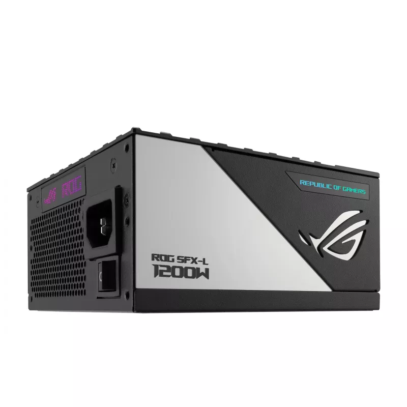 ASUS ROG LOKI-1200T-SFX-L-GAMING maitinimo blokas 1200 W 20+4 pin ATX juoda, sidabrinė