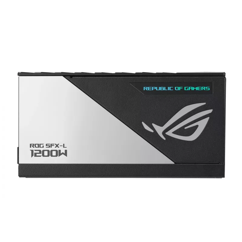 ASUS ROG LOKI-1200T-SFX-L-GAMING maitinimo blokas 1200 W 20+4 pin ATX juoda, sidabrinė