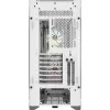CORSAIR iCUE 5000X RGB - vidutinis ATX korpusas su grūdintu stiklu - baltas