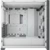 CORSAIR iCUE 5000X RGB - vidutinis ATX korpusas su grūdintu stiklu - baltas