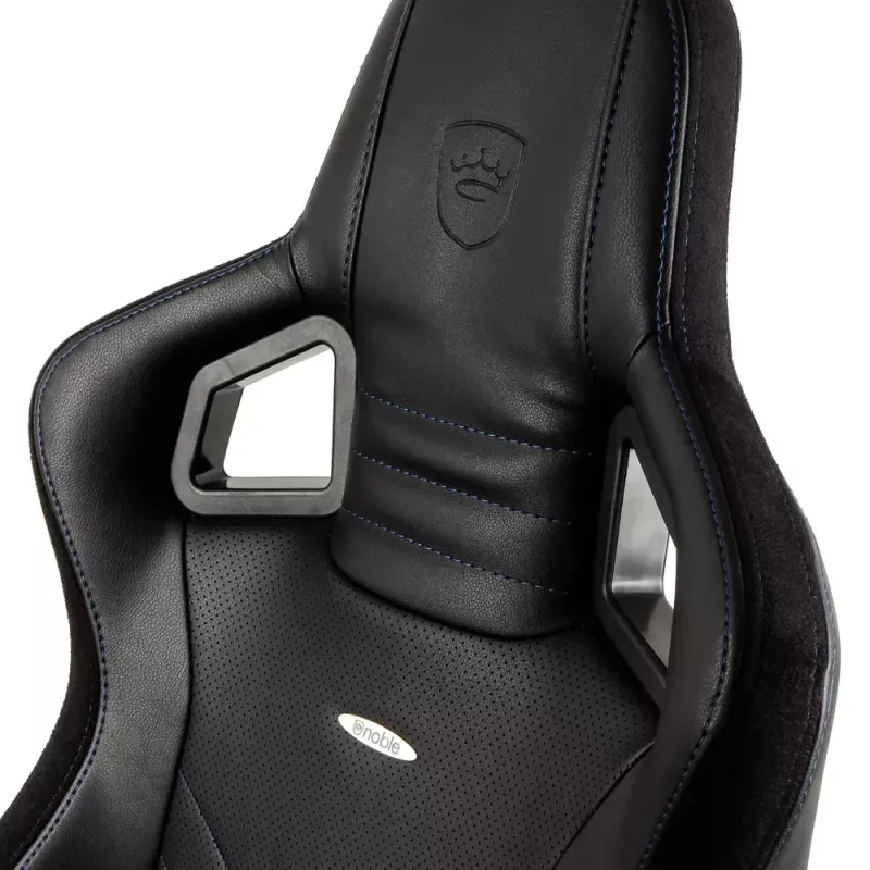PC žaidimų kėdė noblechairs EPIC Padded seat Black 120 kg
