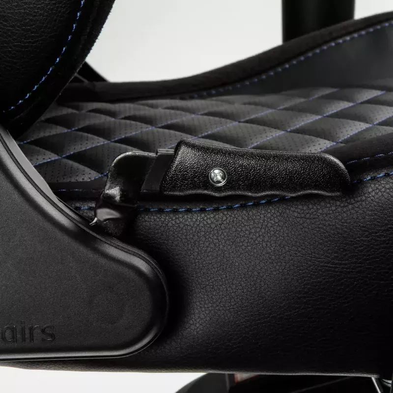 PC žaidimų kėdė noblechairs EPIC Padded seat Black 120 kg