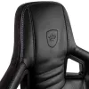 PC žaidimų kėdė noblechairs EPIC Padded seat Black 120 kg